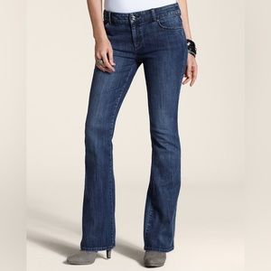 Chico's Platinum Denim Ombre Bootcut Jeans Size 0 (S/4)